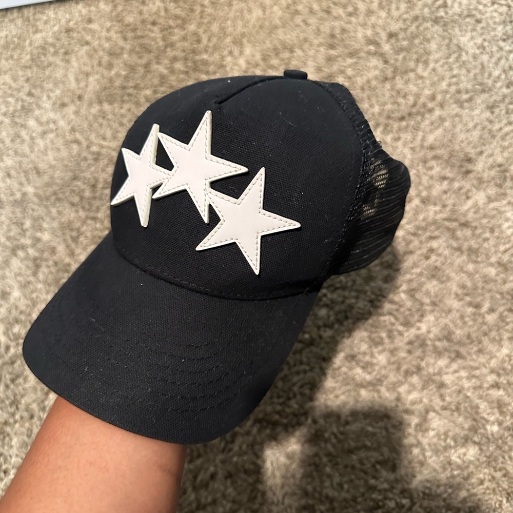 AMIRI 3 Star Trucker Hat
